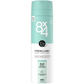 8x4 - Kvinnor - Deodorant Spray No. 7 Fresh Lime