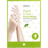 Absolute New York - Kroppsvård - Repair & Care Hand Mask Green Tea