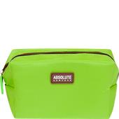 Absolute New York - Sminkväskor - Green Microfiber Cosmetic Bag