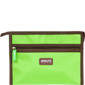 Absolute New York - Sminkväskor - Green Microfiber Cosmetic Bag