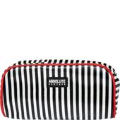 Absolute New York - Sminkväskor - Mono Stripe Satin Cosmetic Bag