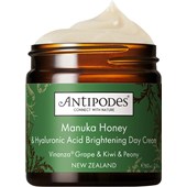 Antipodes - Återfuktande hudvård - Manuka Honey & Hyaluronic Acid Brightening Day Cream