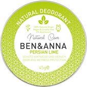 BEN&ANNA - Deodorant cream - Natural Deodorant Creme Persian Lime
