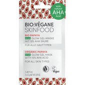 BIO:VÉGANE - Organic papaya - Aha Glow Gel-Maske