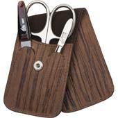 ERBE - Manicure Etuis - INOX Manikyrficketui, 3 delar, Bamboo