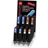 Becker Manicure - Nagelfilar - Soft-Touch-glasfil, swarovski-kristall tass