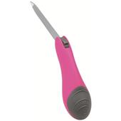 Becker Manicure - Nagelfilar - Ficksafirfil, hopfällbar, spetsig, grov/fin, förkromad