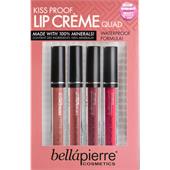 Bellápierre Cosmetics - Läppar - Kiss Proof Lip Cremes Quad