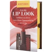 Burt's Bees - Läppar - Get The Lip Look Red Set