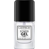 Catrice - Över- och underlack - Power Gel 2 In 1 Base & Top Coat
