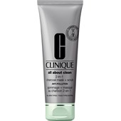 Clinique - Exfolieringsprodukter - 2-in-1 Charcoal Mask + Scrub