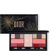 DIOR - Läppstift - Holiday Couture Palette Sparkling Couture Palette Colour & Shine Essentials Face, Eyes & Lips