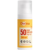 Derma - Solskydd - Sun Face Cream High SPF50