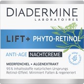 Diadermine - Nattvård - Lift+ Phyto-Retinol Anti-Age nattkräm