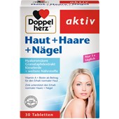 Doppelherz - Skin, Hair, Nails - Hyaluron + kiseldioxid + zink Hud + hår + naglar