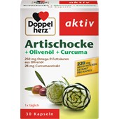Doppelherz - Stomach & Digestion - Kronärtskocka + Olivolja + Gurkmeja Kapslar