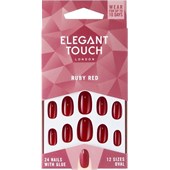 Elegant Touch - Lösnaglar - Polish Nails Ruby Red
