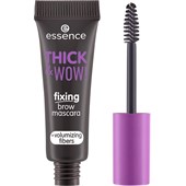 Essence - Ögonbryn - Thick & Wow! Fixing Brow Mascara + Volumizing Fibers