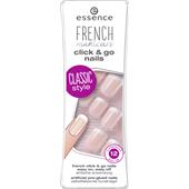 Essence - Lösnaglar - French Click'n Go Nails