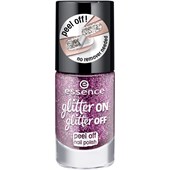 Essence - Nail Polish - Glitter On Glitter Off Peel Off Nail Polish