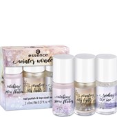 Essence - Nail Polish - Winter Wonders Nail Polish & Top Coat Set