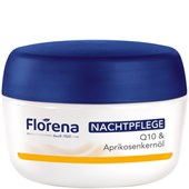 Florena - Ansiktsvård - Natthudvård Q10 & Aprikoskärnolja