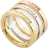 Gab & Ty by Jana Ina - Ringar - Tricolor Ring Love Credenza Hopp