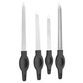 Hans Kniebes - Nagelfilar - Saphir konkava filar, 18 cm, grov/fin