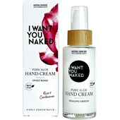I Want You Naked - Hand Cream - Sweet Roses Pure Aloe Hand Cream