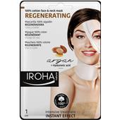 Iroha - Ansiktsvård - Regenerating 100% Cotton Face & Neck Mask