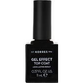 Korres - Naglar - Sweet Almond Nail Colour Top Coat