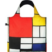LOQI - Väskor - Väska Piet Mondrian Composition with Red, Yellow, Blue and Black Recycled