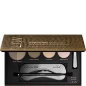 L.O.V - Ögonbryn - Browttitude Professional Eyebrow Palette