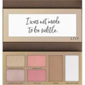 L.O.V - Foundation - The Shape x Glow Face Palette