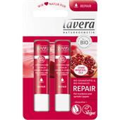 Lavera - Ansiktsvård - Ekologiskt granatäpple & ekologisk paranöt Repair Lip Balm Duo