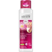 Lavera - Shampoo - Eko-ros & vegetabiliskt ärtprotein Shampoo reparerande & vårdande