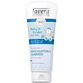 Lavera - varsam hudvård - Tvättlotion & Shampoo