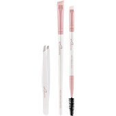 Luvia Cosmetics - Brush Set - Prime Vegan Candy Prime Brow Kit