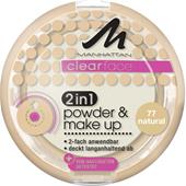 Manhattan - Ansikte - Clearface 2in1 Powder & Make Up