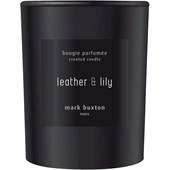 Mark Buxton Perfumes  - Ljus - Läder & näckros Candle