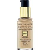 Max Factor - Ansikte - All Day Flawless 3 in 1 Foundation