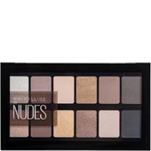 Maybelline New York - Ögonskugga - The Nudes Lidschatten Palette