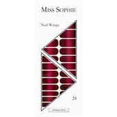 Miss Sophie - Nagelfolie - Bordeaux Wine Nail Wrap