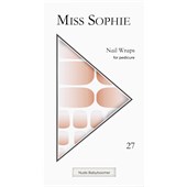 Miss Sophie - Nagelfolie - Nude Babyboomer Pedicure Wrap