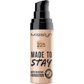 Misslyn - Make-up - Made To Stay Water-Resistant Foundation