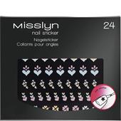 Misslyn - Nageldesign - Nagelsticker Nr. 24