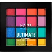 NYX Professional Makeup - Ögonskugga - Brights Ultimate Shadow Palette
