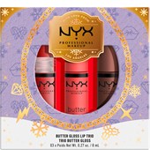 NYX Professional Makeup - Lipgloss - X-mas Butter Gloss Trio