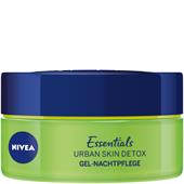 Nivea - Night Care - Essentials Urban Skin Detox Gel-nattkräm