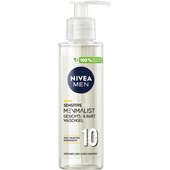 Nivea - Rakvård - Nivea Men Sensitive Pro Menmalist Gesicht- und Bart Waschgel